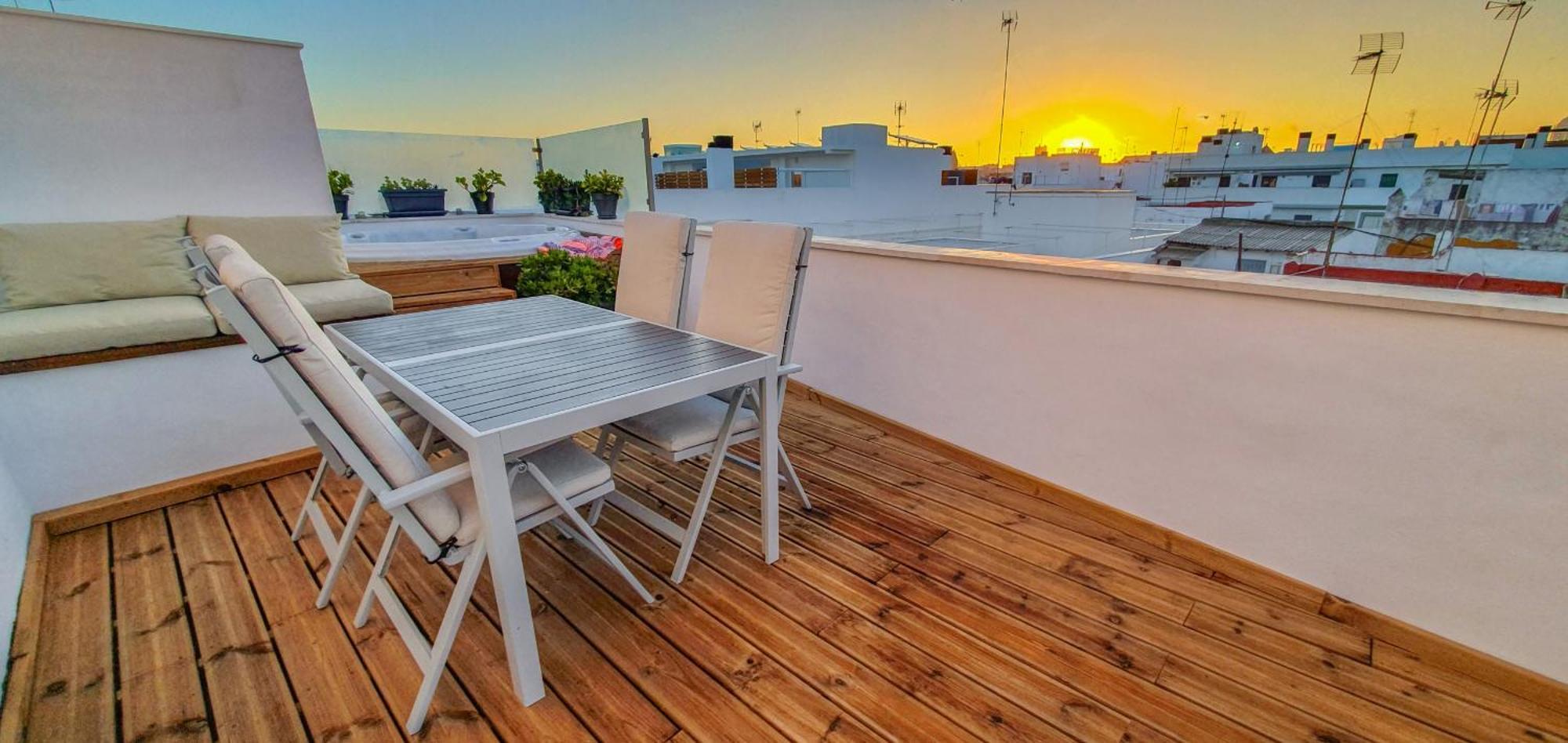 Penthouse With Jacuzzi, And Garaje Grupo Ac Gestion Apartment Cadiz Exterior photo